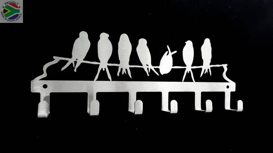 Birds on a branch 6 hook key hook
