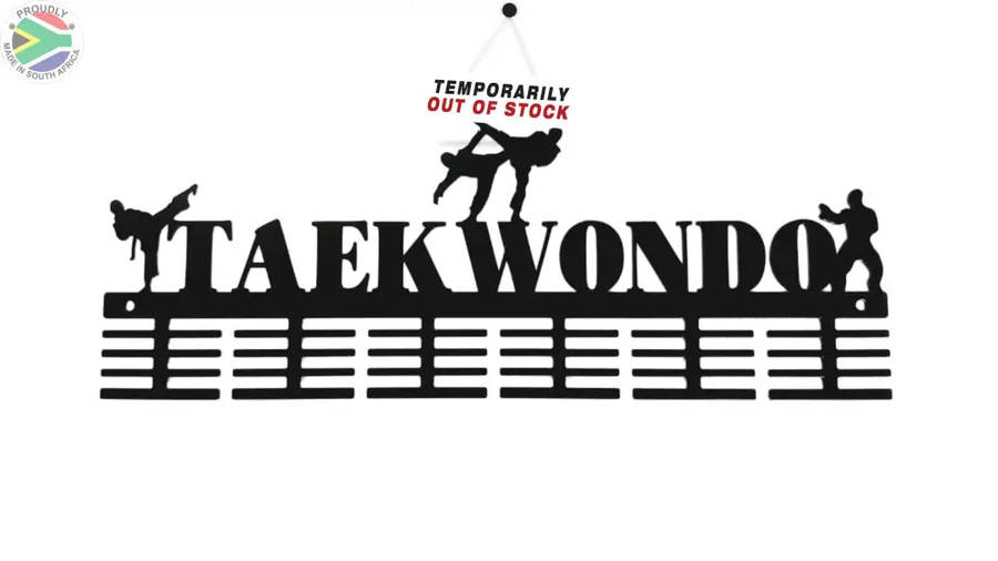 Taekwondo 48 tier medal hanger