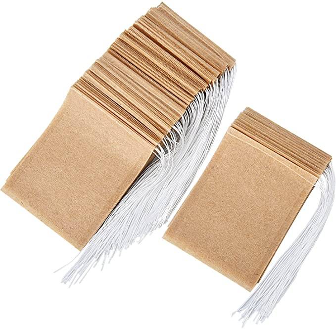Unbleached Herb And Tea Bags (100 Pack)