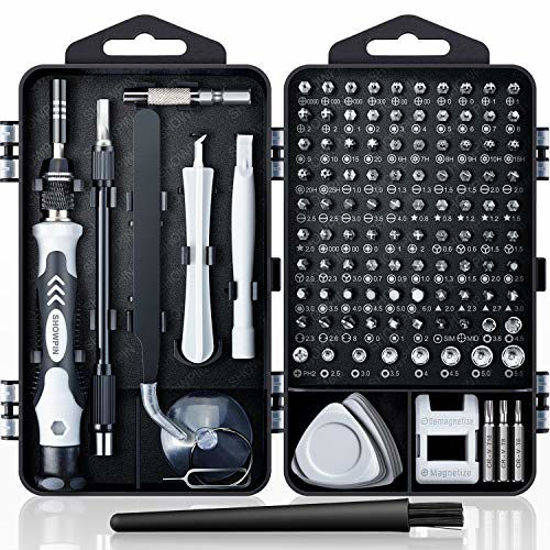 FULL SET - 115-in-1 Ultimate Magnetic Precision Screwdriver Bits & Mini Tool Kit Set