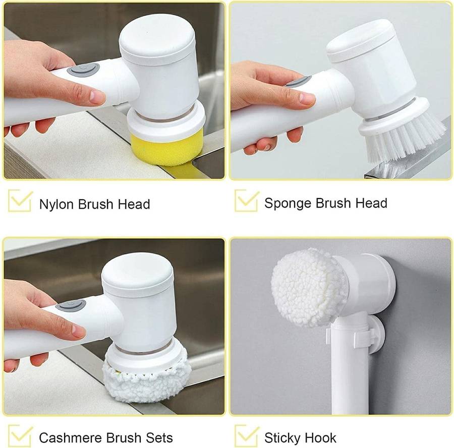 5-in-1 Electric Cleaning Magic Brush