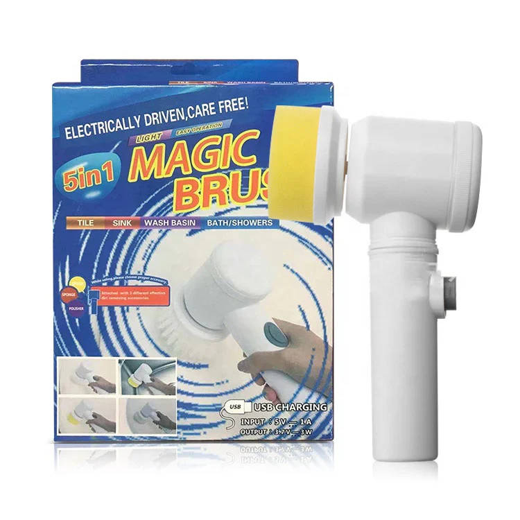 5-in-1 Electric Cleaning Magic Brush
