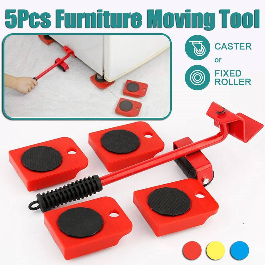 5 PCS Heavy Furniture Moving Kit - Home Moving System
