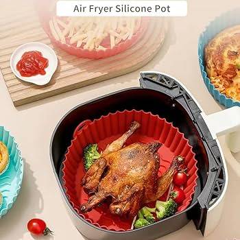 Non-Stick Reusable Silicone Air Fryer Liner Mat
