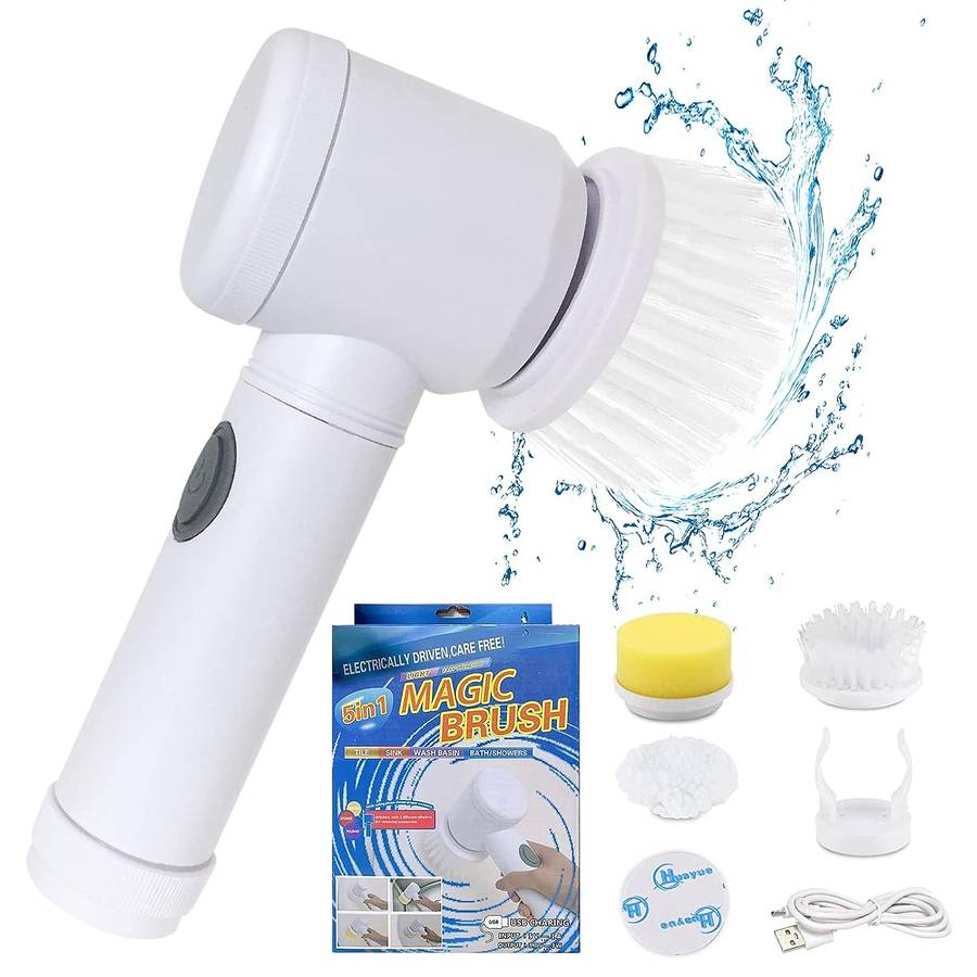 5-in-1 Electric Cleaning Magic Brush