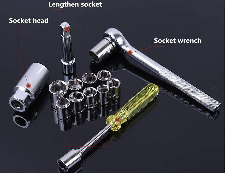 40 Piece Combination Socket Wrench Set