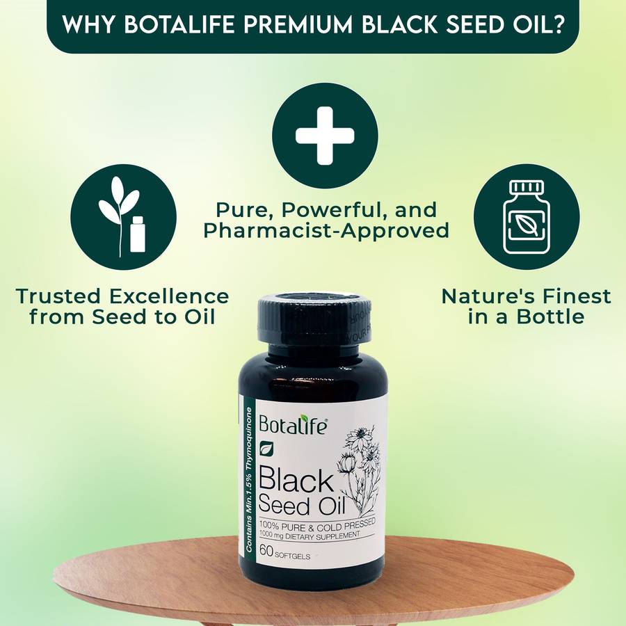 Botalife Black Seed Oil 100ml Unlock your true potential and experience the power of Blac... - 100ml
