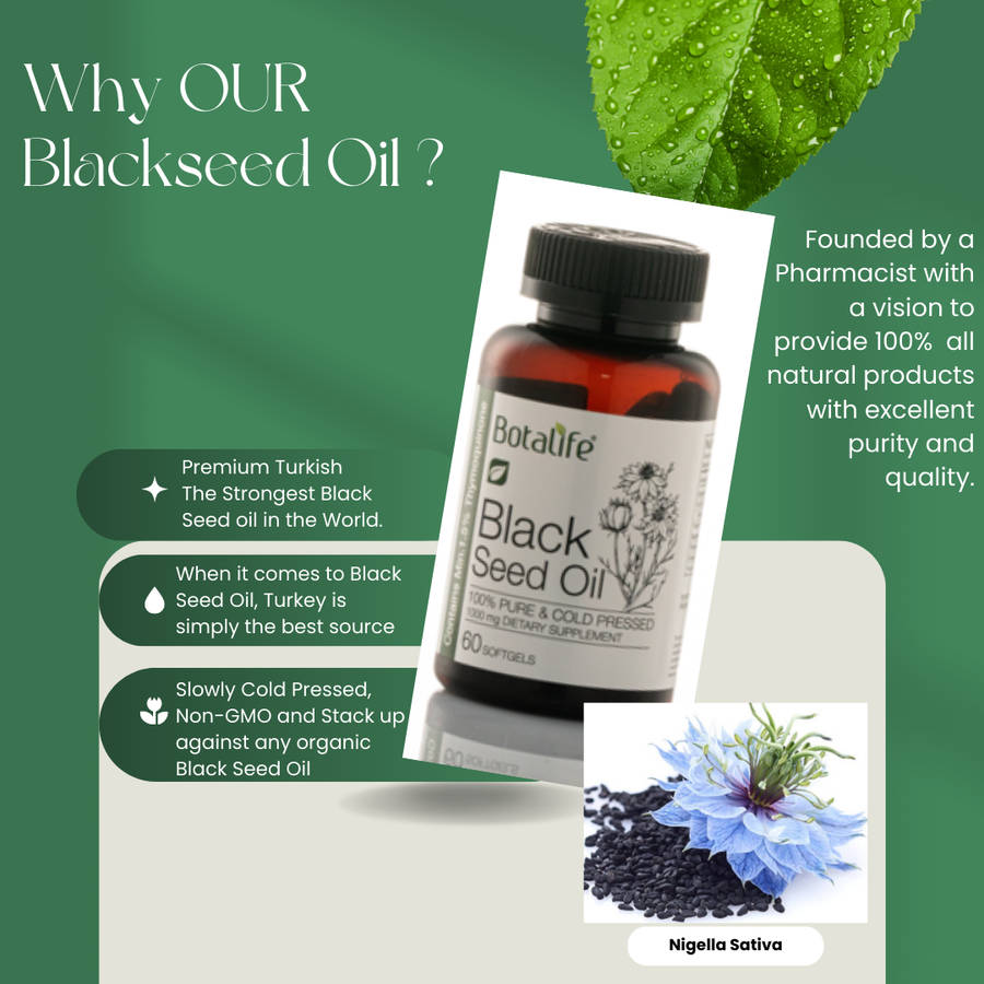 Botalife Black Seed Oil 100ml Unlock your true potential and experience the power of Blac... - 100ml