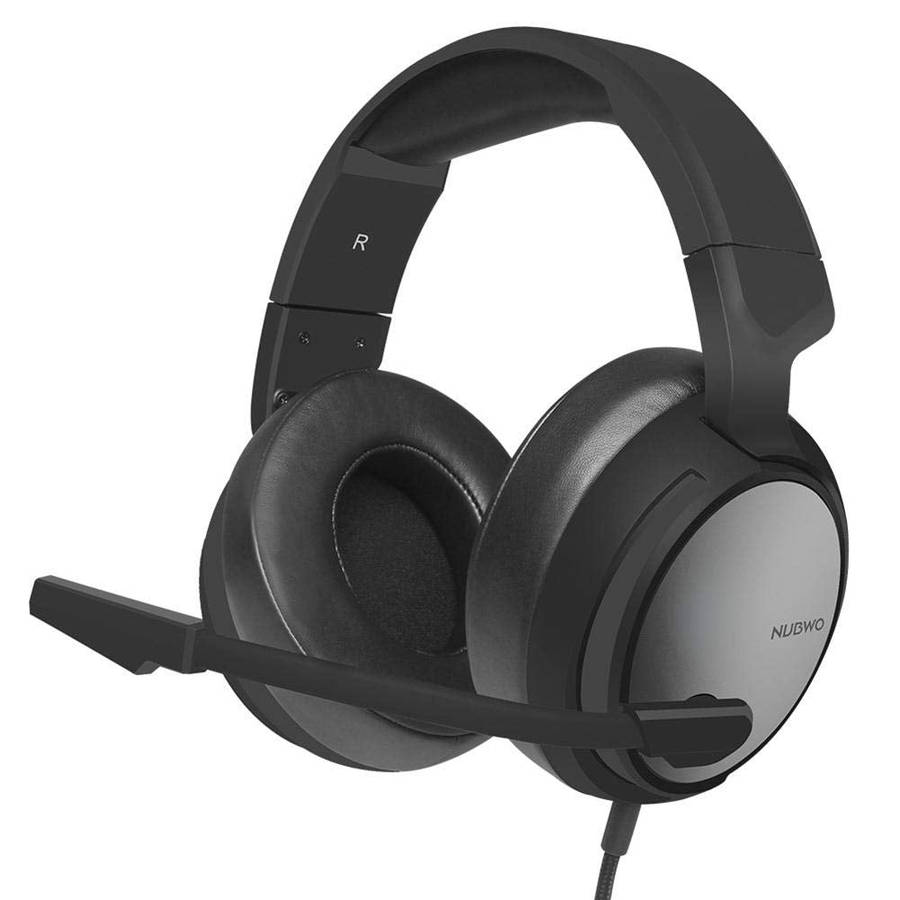 Nubwo N12D Single 3.5mm Gaming Headset - Silver