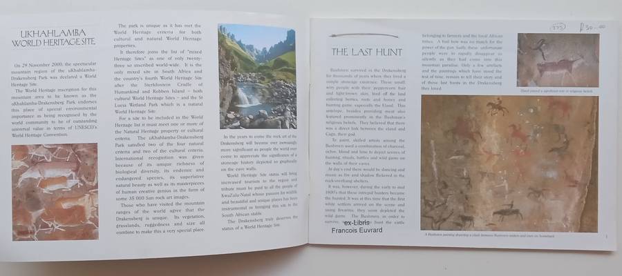Ukhahlamba-Drakensberg: Pictorial Souvenir and Holiday Resort Guide