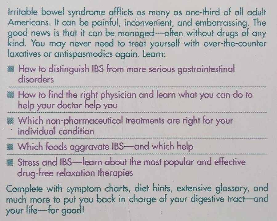 Learning to Live with Chronic IBS | Norra Tannenhaus