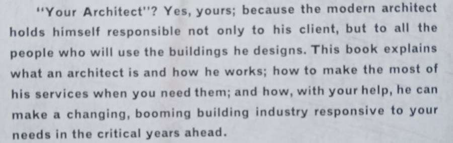 Your Architect | Derek Senior