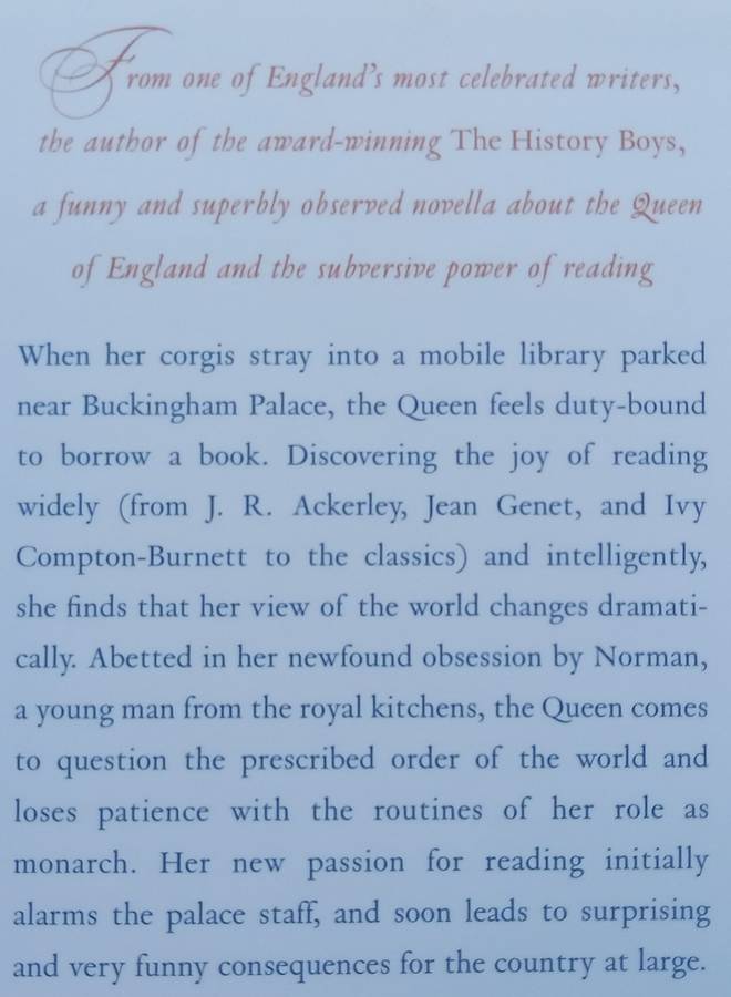The Uncommon Reader: A Novella (First US Edition, 2007) | Alan Bennett