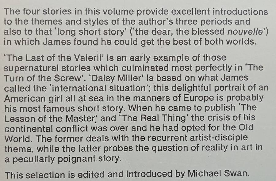 Selected Short Stories | Henry James