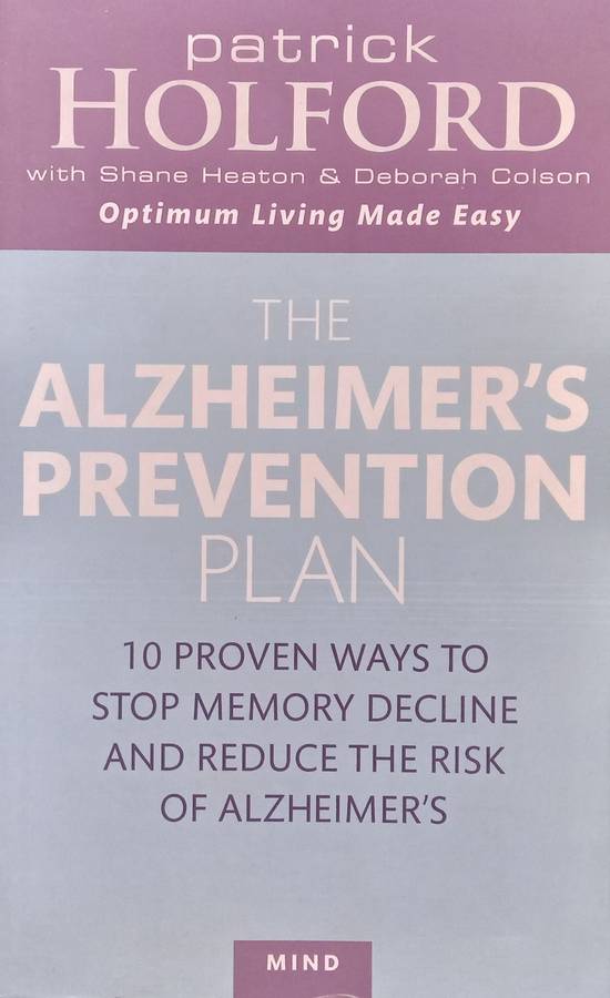 The Alzheimers Prevention Plan | Patrick Holford