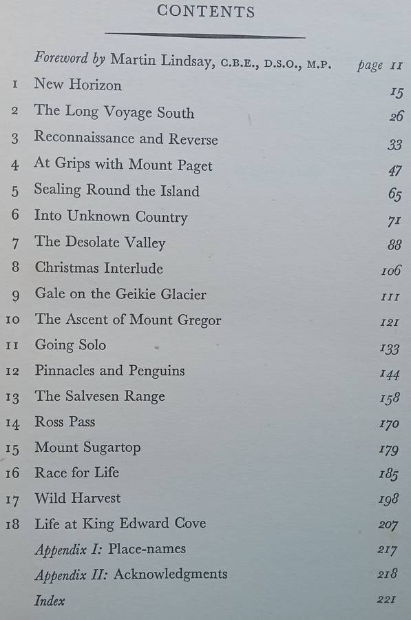 Glacier Island: The Official Account of the British South Georgia Expedition, 1954-1955 | George ...