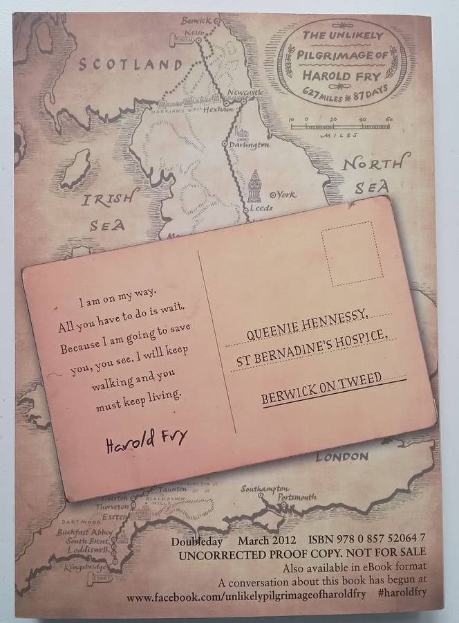 The Unlikely Pilgrimage of Harold Fry (Proof Copy) | Rachel Joyce