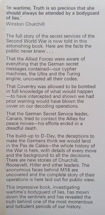 Bodyguard of Lies: The Vital Role of Deceptive Strategy in World War II | Anthony Cave Brown