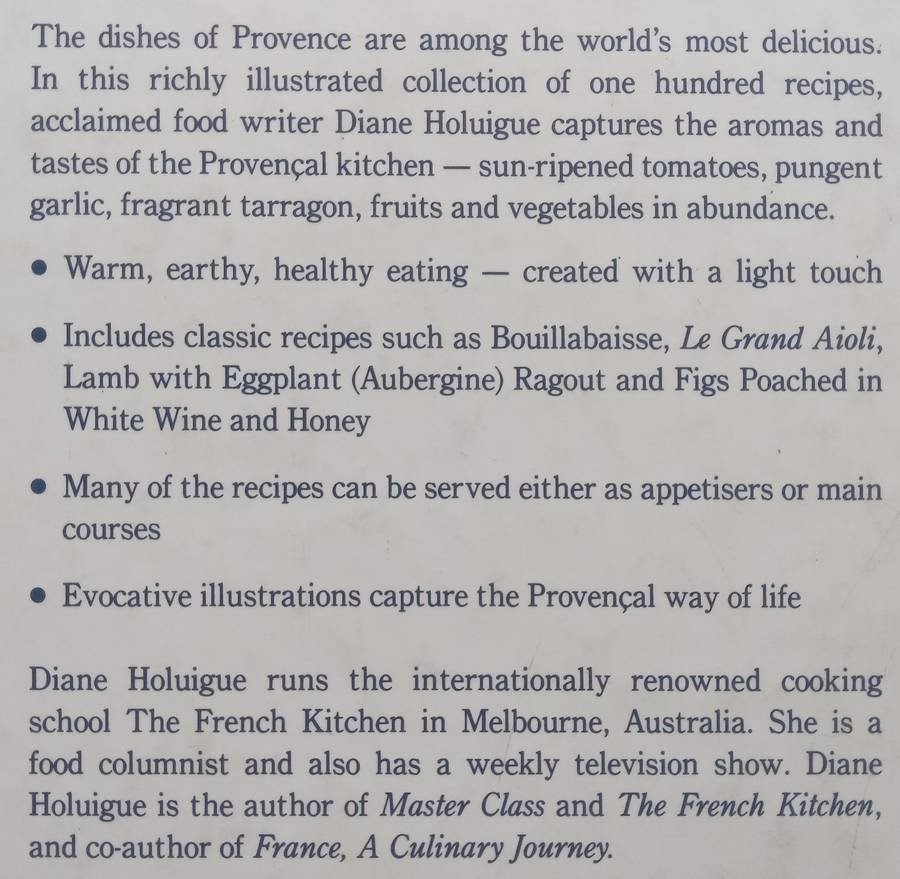 The Top One Hundred Dishes of Provence | Diane Holuigue