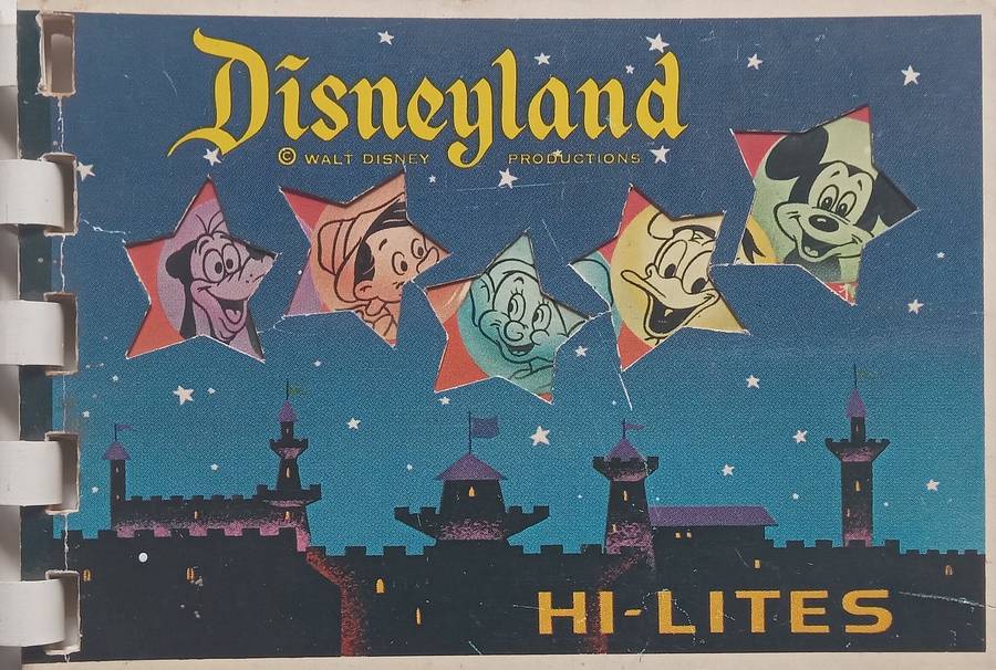 Disneyland Hi-Lites (Pocket-Sized Souvenir Booklet)