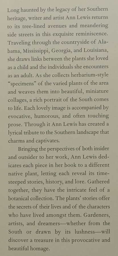 Confederate Jasmine and the Fat Tuesday Tree: A Poetic Herbarium (Signed by Author) | Ann Lewis