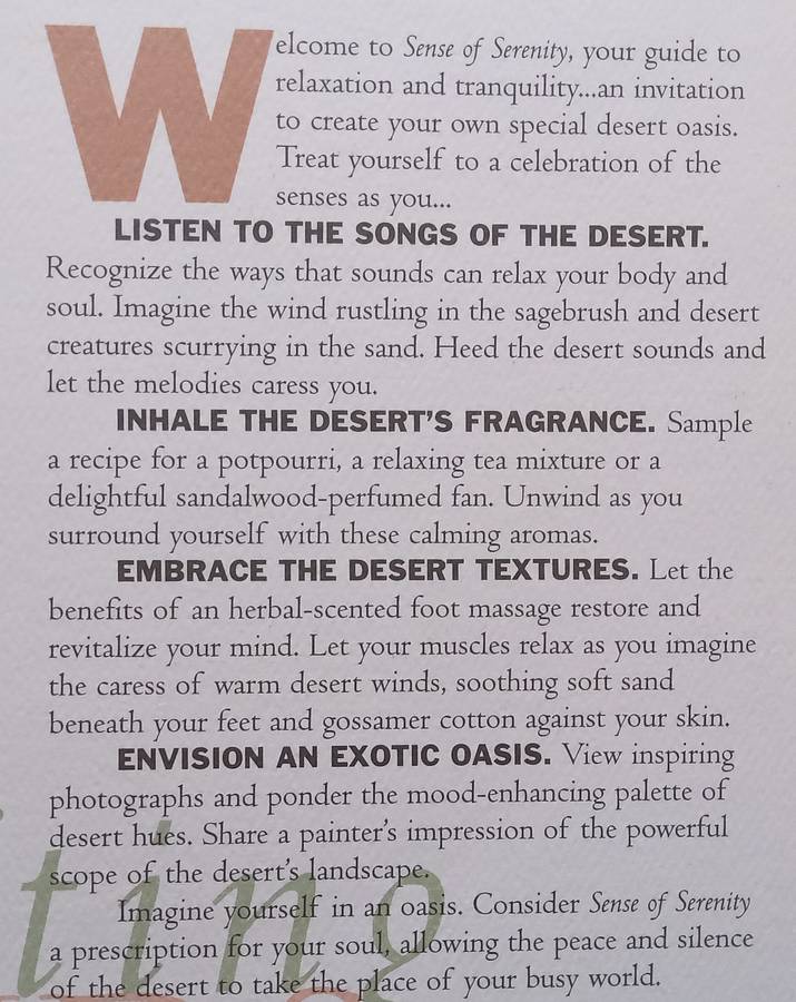 Desert Oasis (With Audio CD)