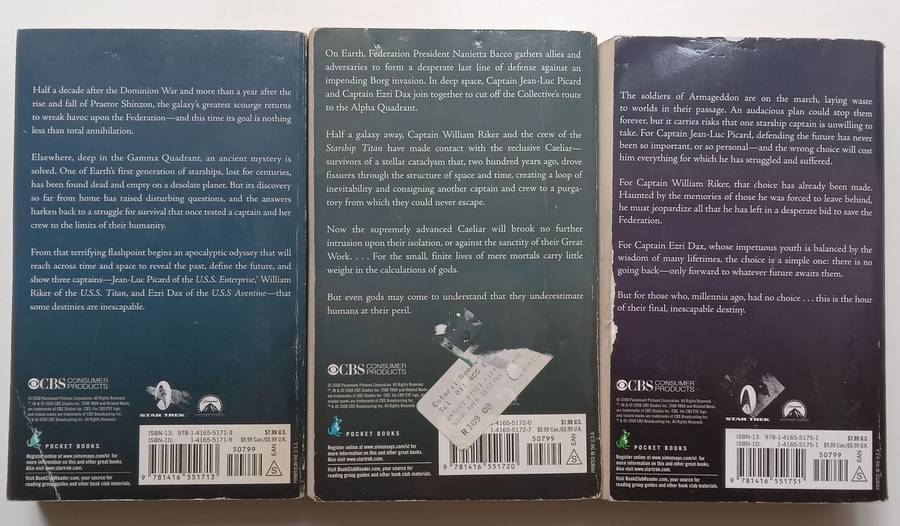 Gods of Night, Mere Mortals, Lost Souls (Books 1-3, Star Trek Destiny) | David Mack