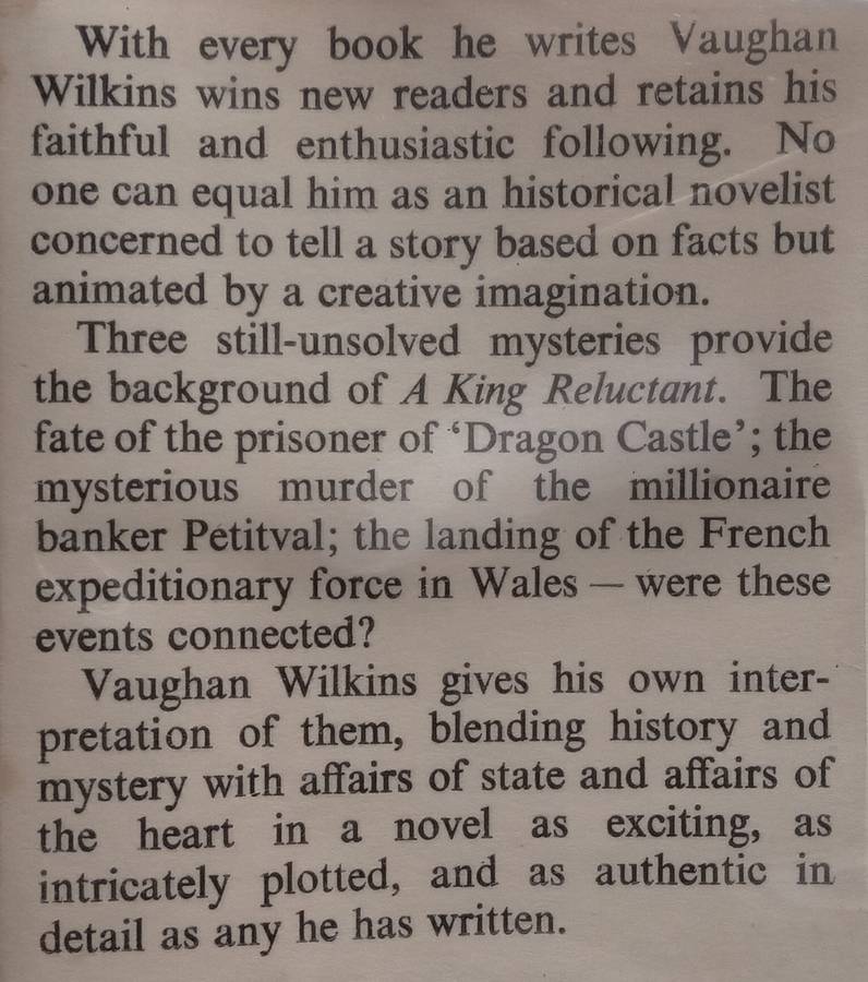 A King Reluctant | Vaughan Wilkins