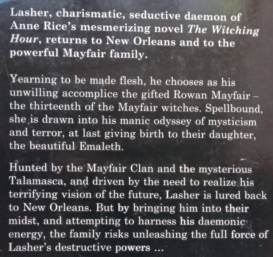 Lasher | Anne Rice