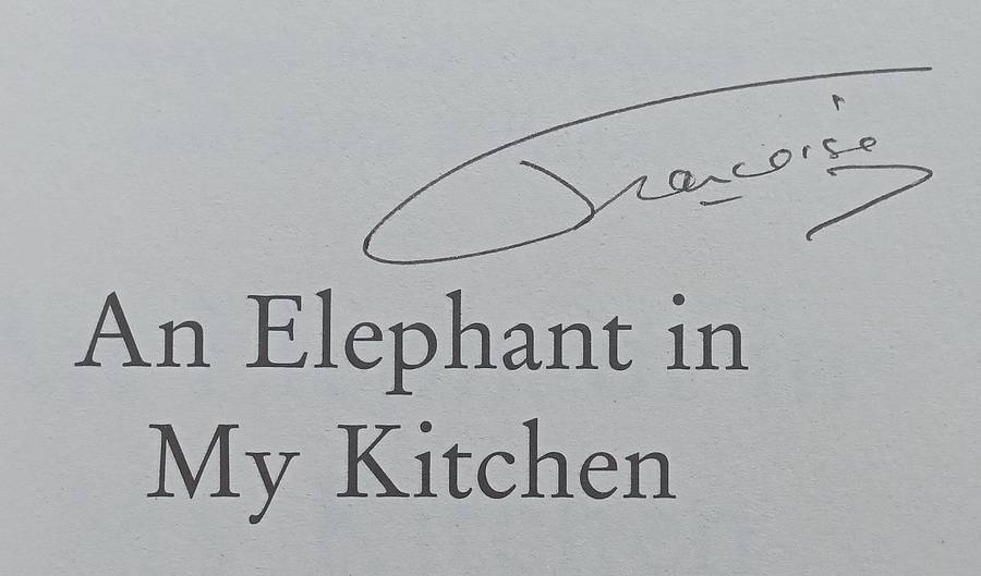 An Elephant in My Kitchen (Signed by Author) | Francoise Malby-Anthony