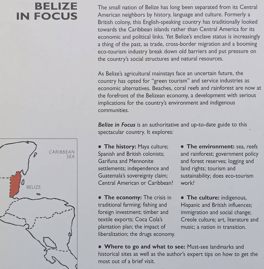 Belize: A Guide to the People, Politics and Culture | Ian Peedle