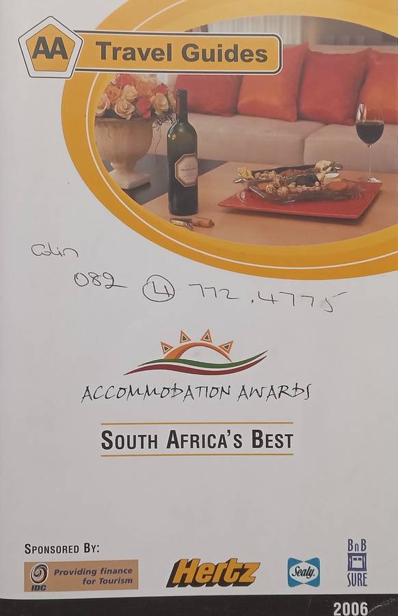 Accommodation Awards: South Africas Best (AA Travel Guides)