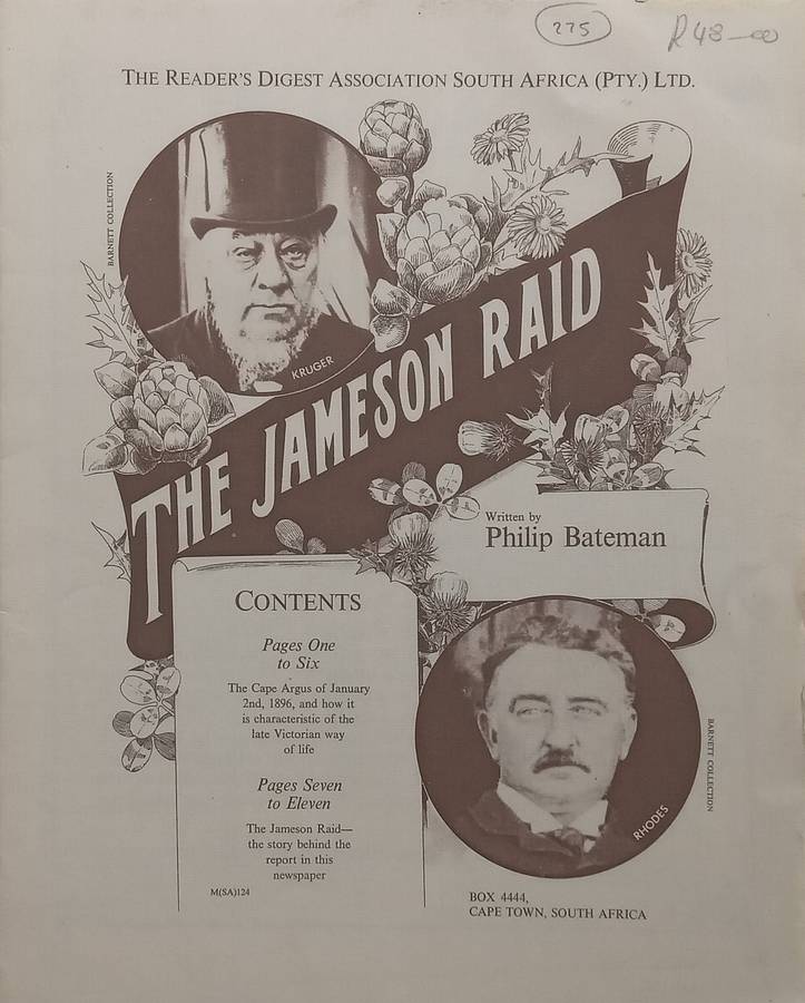 The Jameson Raid: The Story Behind the Report in the Cape Argus | Philip Bateman