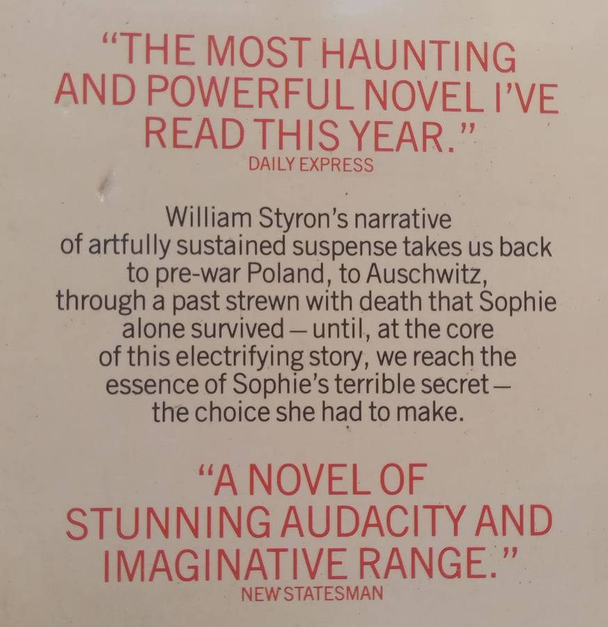 Sophies Choice | William Styron