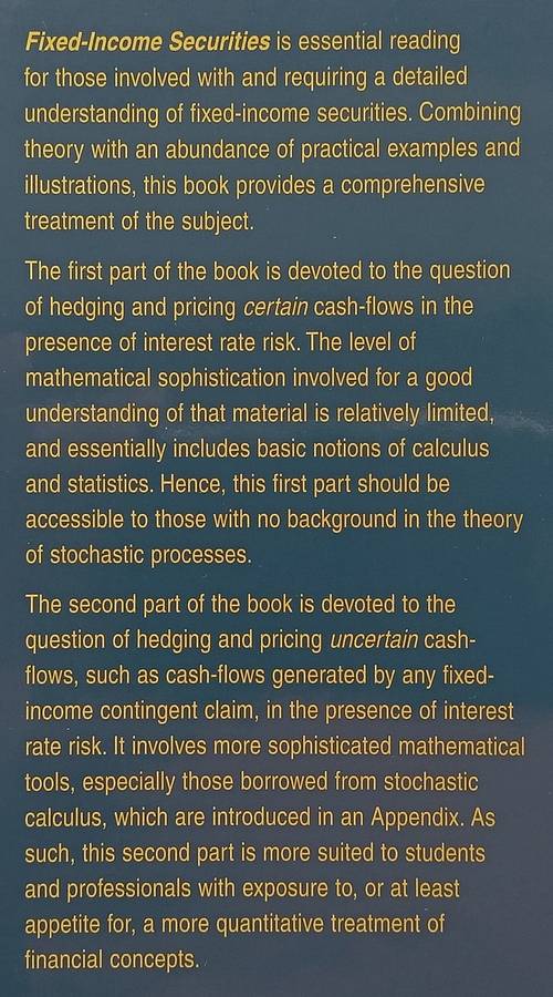 Fixed-Income Securities: Dynamic Methods for Interest Rate Risk Pricing and Hedging | Lionel Mart...