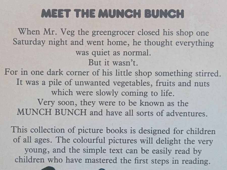 Meet the Munch Bunch | Angela Witson & Giles Reed
