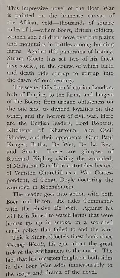 Rags of Glory (Novel of the Boer War) | Stuart Cloete