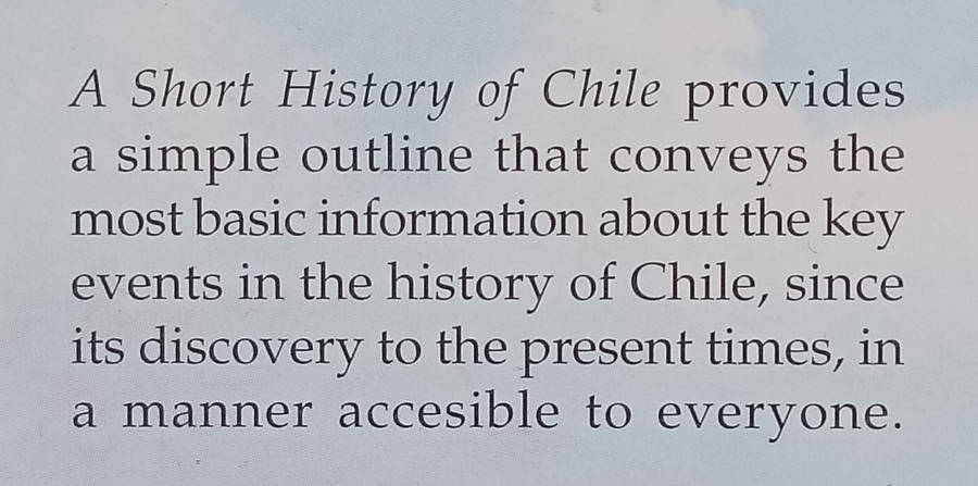 A Short History of Chile | Sergio Villalobos R.