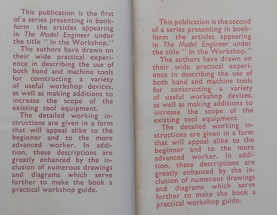 In the Workshop (2 Vols.) | Duplex