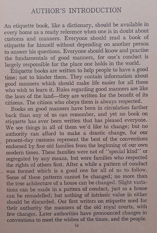 Good Manners in a Nutshell | Sally Hines