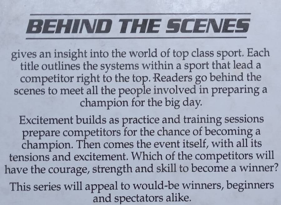 Behind the Scenes: Track and Field | Bob Phillips