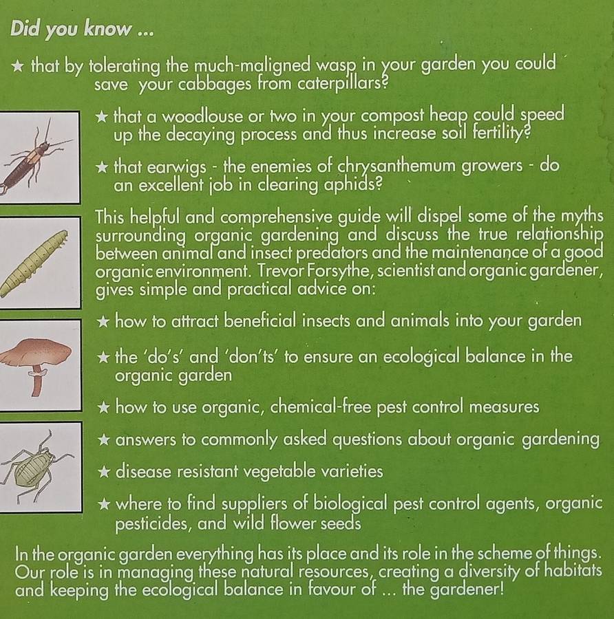 Successful Organic Pest Control | Trevor G. Forsythe