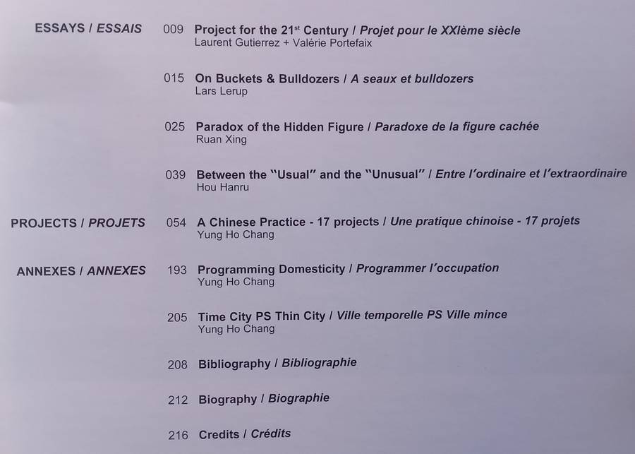 Yung Ho Chang: A Chinese Practice (English/French Text) | Laurent Gutierrez & Valerie Portefaix (...