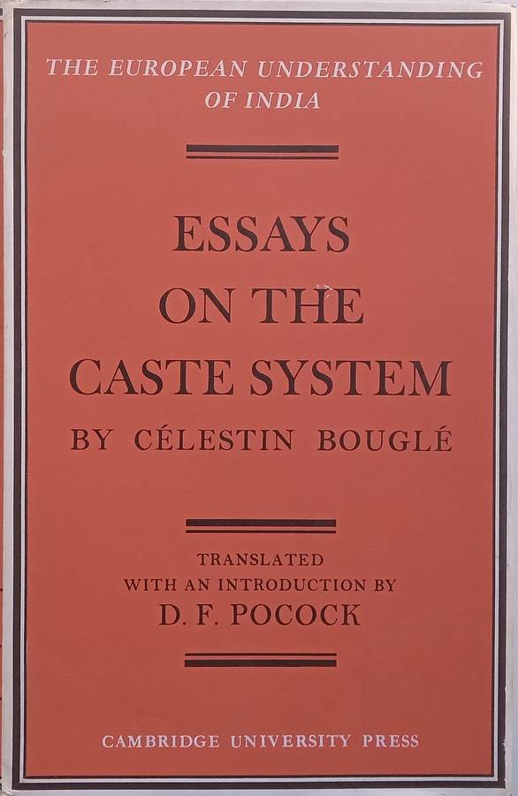 Essays on the Caste System | Celestin Bougle