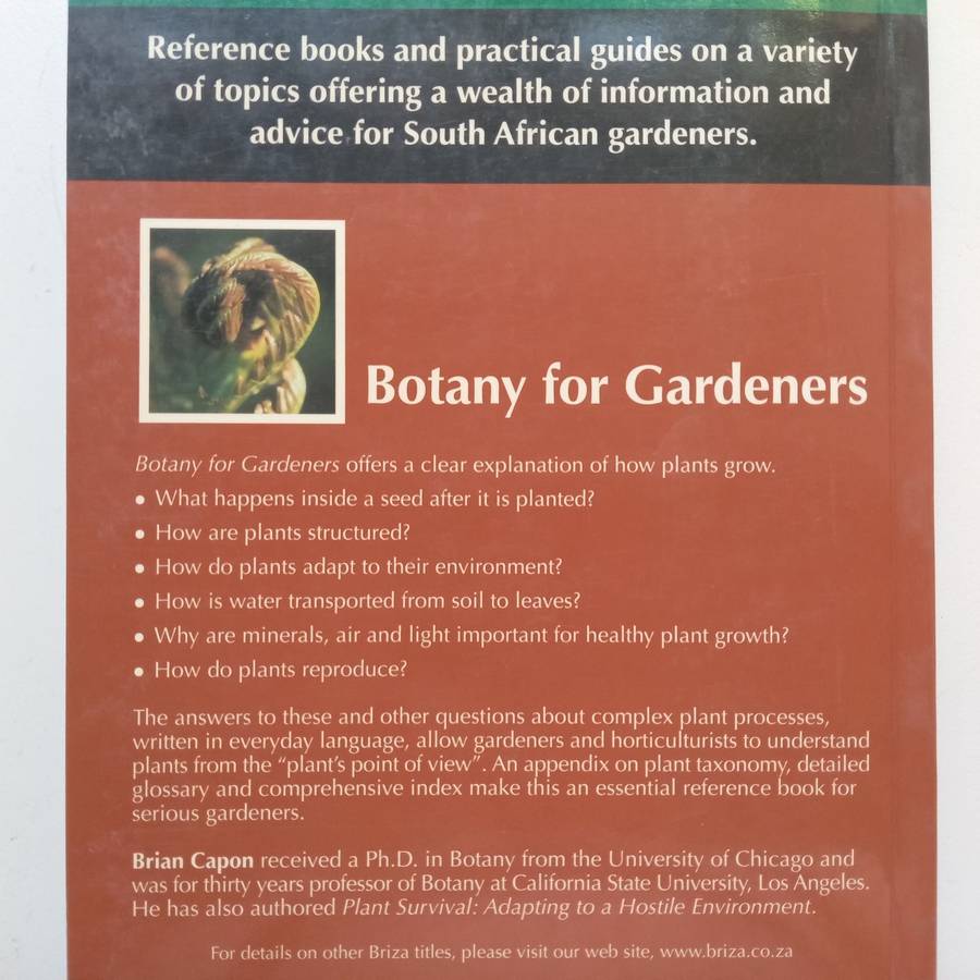 Botany for Gardeners | Brian Capon