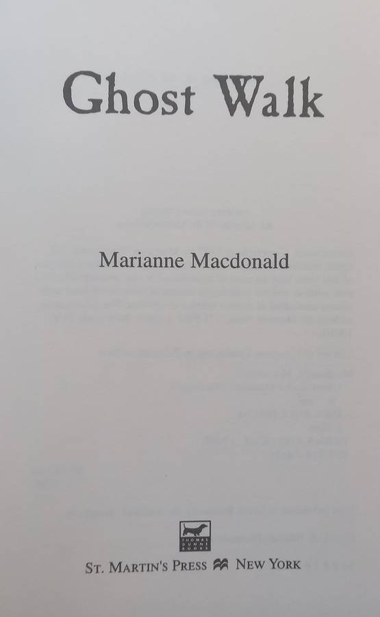 Ghost Walk | Marianne Macdonald