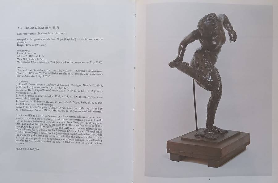 Important Impressionist and Modern Paintings, Drawings and Sculpture, Collected by Mr and Mrs Pau...