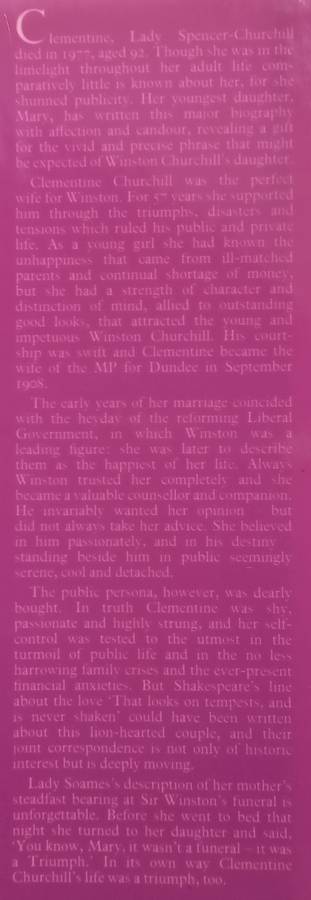 Clementine Churchill | Mary Soames