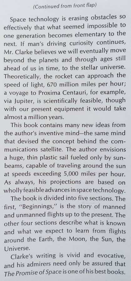 The Promise of Space | Arthur C. Clarke