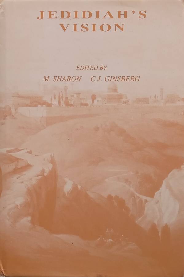 Jedidiahs Vision (With Loosely Inserted Ephemera) | M. Sharon & C.J. Ginsberg (Eds.)